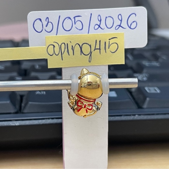 Pandora Shine Fortune Lucky cat charm - Picture 2 of 15